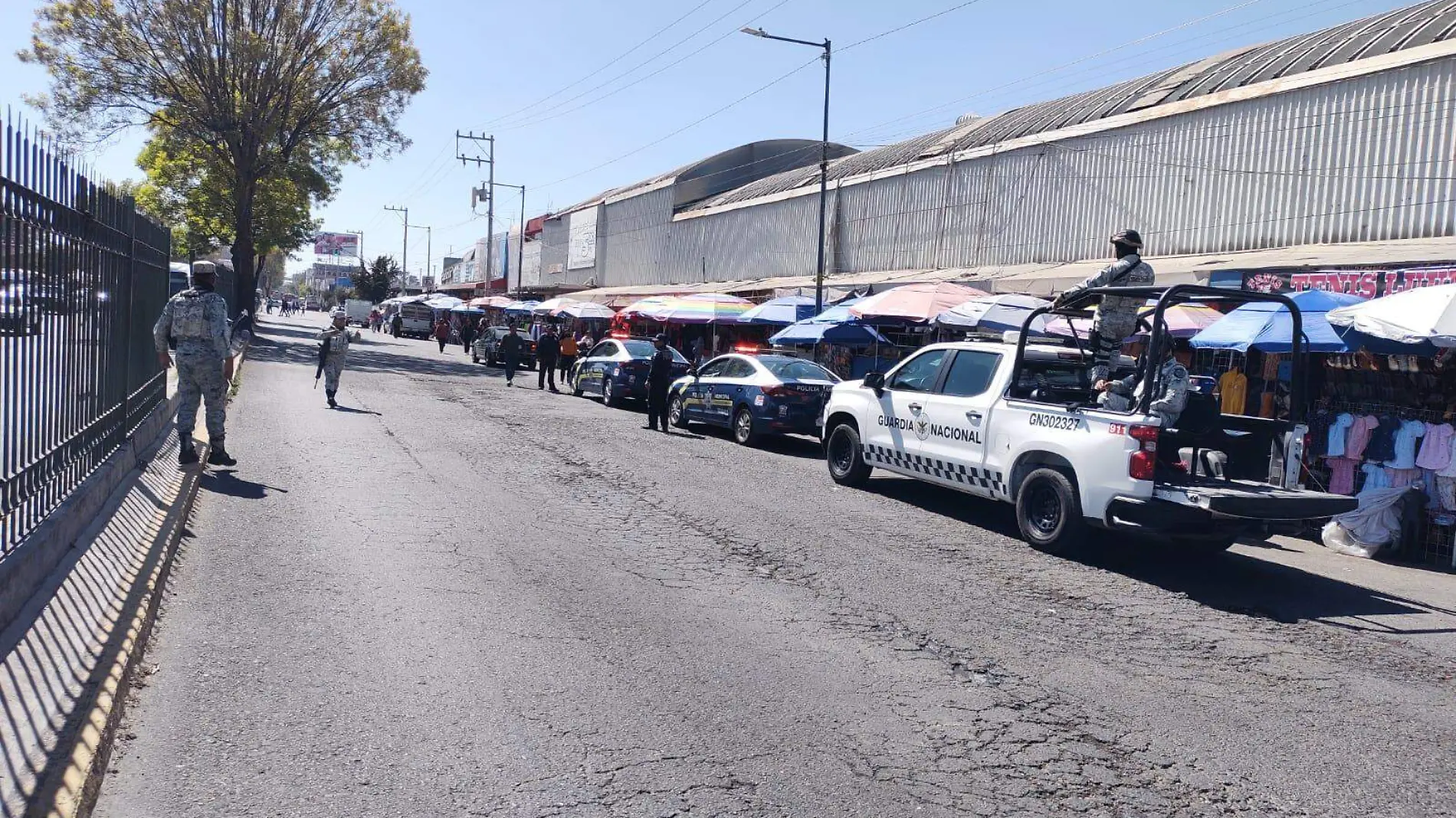 operativos en el mercado juárez terminal de toluca